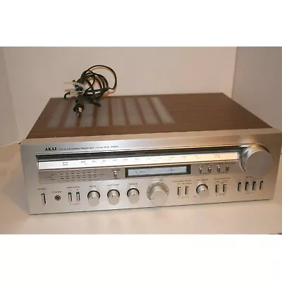 Akai AA-R50 Stereo Receiver AM/FM Hi-Fi Amplifier TESTED WORKING 1980's • $450