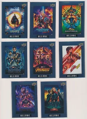 2022 Upper Deck Marvel Allure MOVIE POSTERS Insert - Complete Set - 20 Cards • $34.99