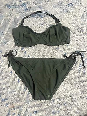 Malia Mills Green 2 Piece Bikini • $55