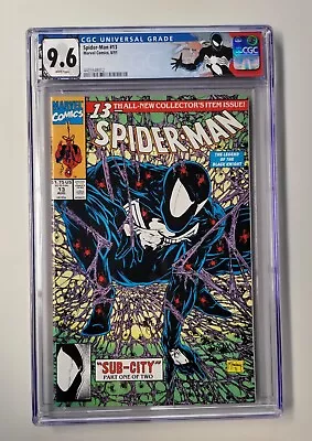 SPIDER-MAN #13 - CGC 9.6 Custom Label - New Slab - McFarlane • $29