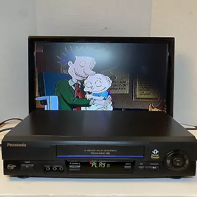 Panasonic PV-V4611 VHS VCR 4 Head Omnivision Hi-Fi Stereo • $50