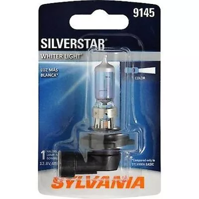 Fog Light Bulb-SYLVANIA SilverStar Blister Pack Front CARQUEST 9145STBP • $37.64