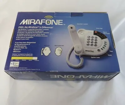 Genuine Mirafone OP201 Corded Home Phone For The Hard Of Hearing EUC • $24.77