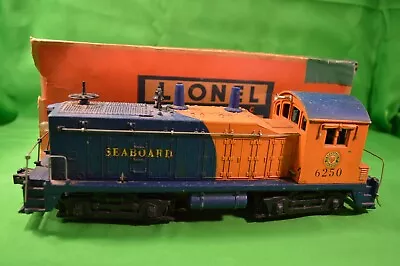 O Gauge Lionel Vintage Seaboard NW-2 Diesel Switcher Locomotive Train #6250 &Box • $105.75