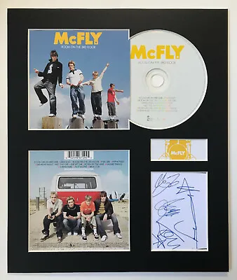 McFLY - Signed Autographed - ROOM ON THE 3rd FLOOR - Album Display • £30