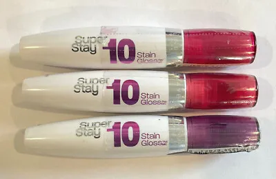 BUY1GET1 AT 20% OFF (add 2) Maybelline Superstay 10 Hour Stain Gloss  Sealed  • $6.44