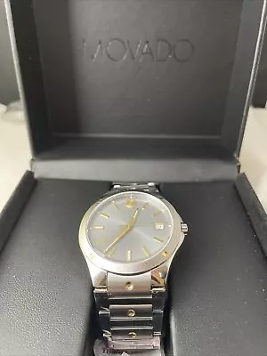 Movado SE Gray Duel Two-tone Men’s Watch 79.1.19.1611 41mm • $489