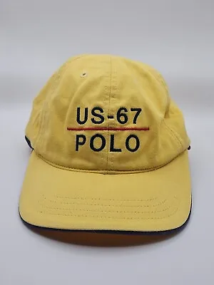 Vintage US-67  Polo Ralph Lauren Hat Made In The USA Adjustable Strap  • $75