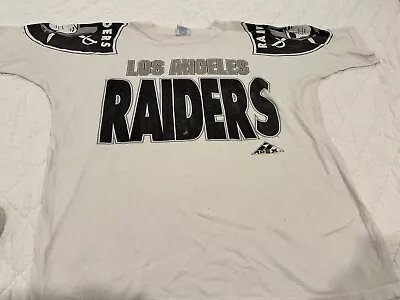 Vintage Los Angeles Raiders T-shirt Made In USA Logo 7 Oakland Las Vegas Apex • $39.99