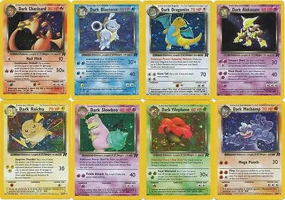 £38 • Buy Pokemon Cards Team Rocket RARE HOLO Charizard Raichu Blastoise Dragonite Etc 