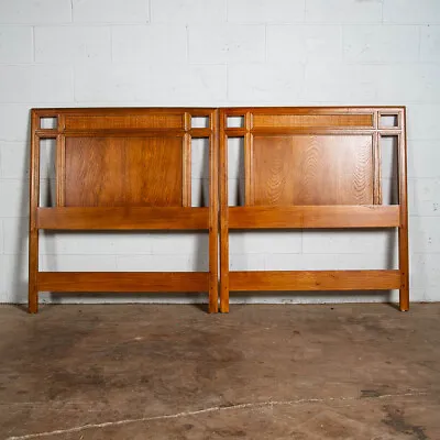 Mid Century Modern Headboard King Bed Frame Twin Set Passage Drexel Declaration • $998.98