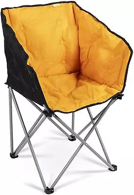 Kampa Dometic Tub Lightweight Folding Camping Chair Sunset Yellow • £27.26