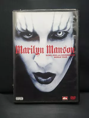 Marilyn Manson - Guns God And Government (DVD 2002) CIB With Insert • $10