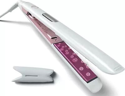 Professional Smart Tourmaline Ceramic Flat Iron Hair Straightener Curler Ionic • $19.95