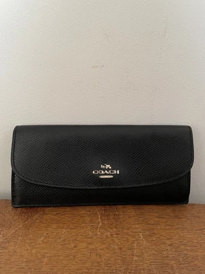 £55 • Buy Coach Black Leather Wallet 