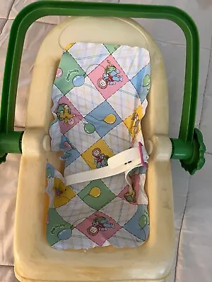 Cabbage Patch Kids CPK Vintage Multi-Position Baby Carrier Car Seat & Pad 1983 • $6