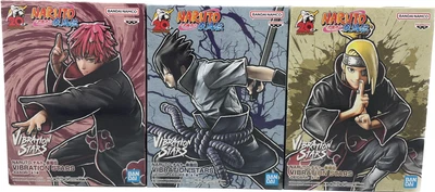 $68 • Buy NARUTO 20th Anniversary  Sasori & Sasuke Uchiha & Deidara  3 Types Figures Set