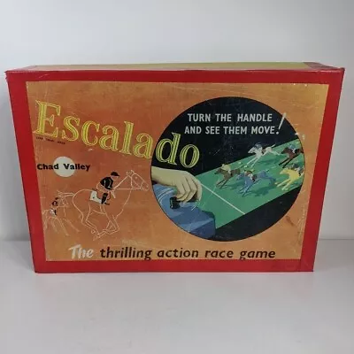 Vintage Escalado Chad Valley Horse Racing Board Game 1950s  • £44.99