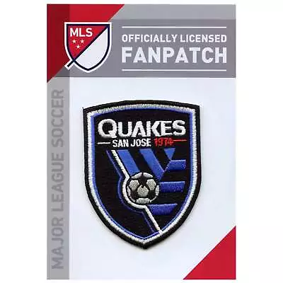 San Jose Earthquakes Soccer Team Crest Embroidered Jersey MLS Futball Patch • $9.95