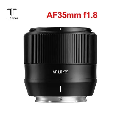 TTArtisan 35mm F1.8 APS-C Auto Focus Lens Fuji X Mount X-M1 X-H1 X-PRO3 X-T4 • $139.30