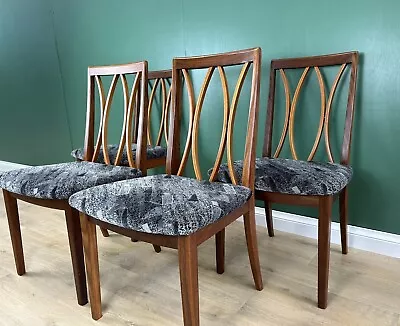 Retro/Vintage Mid Century Teak G Plan Set Of 4x Chairs-COURIER • £160