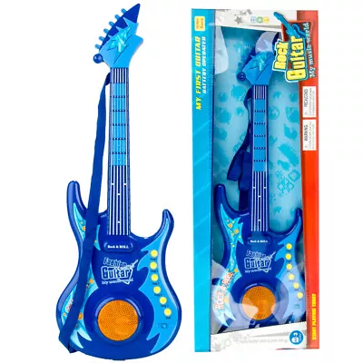 Kids Toddler Electric Guitar Toy Educational Musical Instrument W/ Lights Music  • $37.99