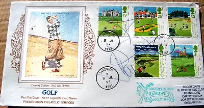 Ian Poulter Signed 1994 Golf First Day Cover • $12.42