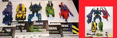 2012 Hasbro Transformers Fall Of Cybertron - Set Of 5 Deluxe Makes Bruticus • $204.60