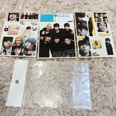 Kpop Beast B2st Custom Designed Sticker Sheets • $10