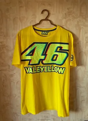 VR46 Valentino Rossi Official Racing Valeyellow Graphic T Shirt Size XXL • $12.45