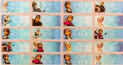$3.29 • Buy Cartoon Personalised Name Label Preschool School Waterproof Viny Sticker 22x9mm 