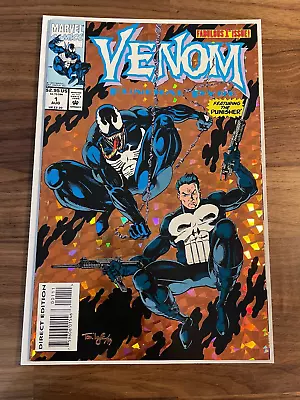 Venom: Funeral Pyre 1 1993 Foil Cover Punisher Venom • $3.99