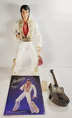 VTG 1984 Elvis Presley 21  Vinyl World Doll Collection W/ Box COA /Guitar • $50