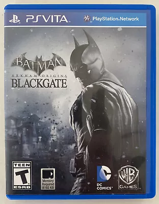 Sony Playstation PS Vita - Batman Arkham Origins Black Gate Game - FREE POST! • $59.95