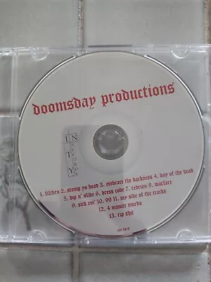 Doomsday Productions Filthy 90s Rap Cd G Funk Oop Disc Only • $30