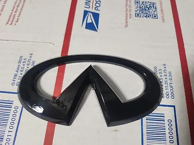 Infiniti G35x G37 Trunk Black Emblem Badge Decal Logo Symbol OEM  • $24.99