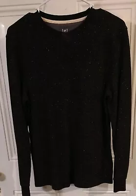 George Long Sleeve Grey-Black Thermal Shirt Mens Size Small • $1.95