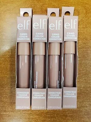 4 Pack: E.L.F. Camo Color Corrector Hydrating/Long-Lasting PEACH (N1337) • $13.99