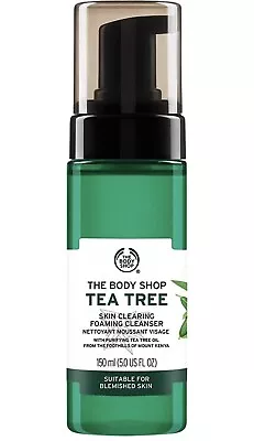 The Body Shop Tea Tree Skin Clearing Foaming Cleanser 5 Oz NEW FULL SIZE • $18.99
