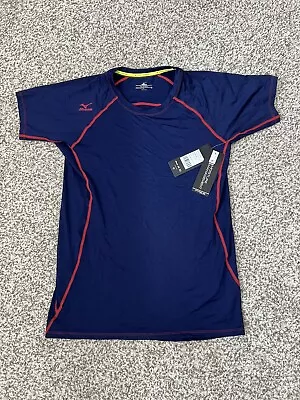 NWT Mizuno Women's Short Sleeve Volleyball Jersey Size M - Navy • $25