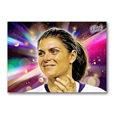 Mia Hamm Star Portrait Sketch Card Limited 04/30 Dr. Dunk Signed • $6.99