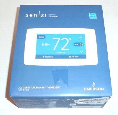 £77.63 • Buy Emerson Sensi Touch Wi-Fi Smart Thermostat With Touchscreen Model: ST75W White