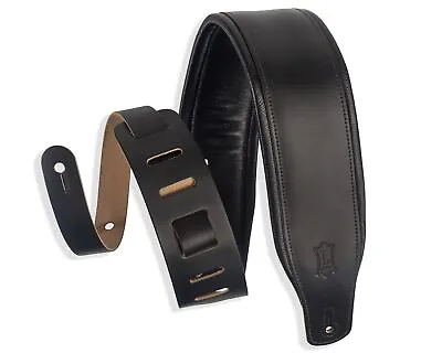 Levy's Leathers 3  Wide Leather Guitar Strap With Foam Padding And Garment Le... • $31.60