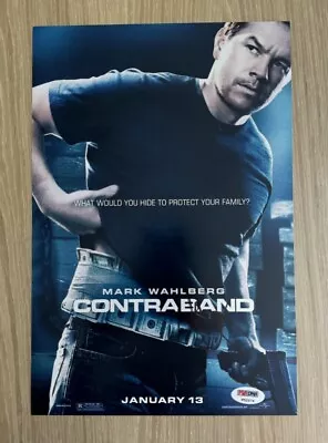 Mark Wahlberg Signed Contraband 9x12 Photo Psa/dna • $159.99