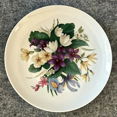 Vintage Retro Kaiser Hanging Floral Collectors Plate Pre-1990 West Germany VIDEO • $15