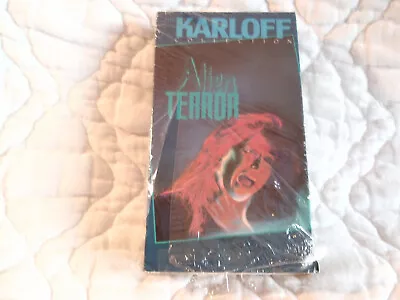 Alien Terror Vhs Mpi Video 60's Mexican Cult Horror Sci-fi Comedy Boris Karloff  • $20