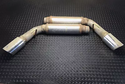 10-15 CAMARO SS Flowmaster FlowFX Series 3  In/Out Round Muffler W/ TIPS 2785 • $67.99