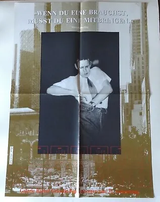 MARTIN KIPPENBERGER  Wenn....   Original Signed And Numbered Poster 1985 • $850