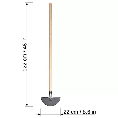 Long Handle Grass Lawn Edge Border Edging Knife Cutter Step Edger Gardening Tool • £12.98