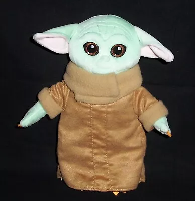 10  Star Wars Baby Yoda Plush Sewn Eyes Removable Clothes Stuffed Animal  • $18.95